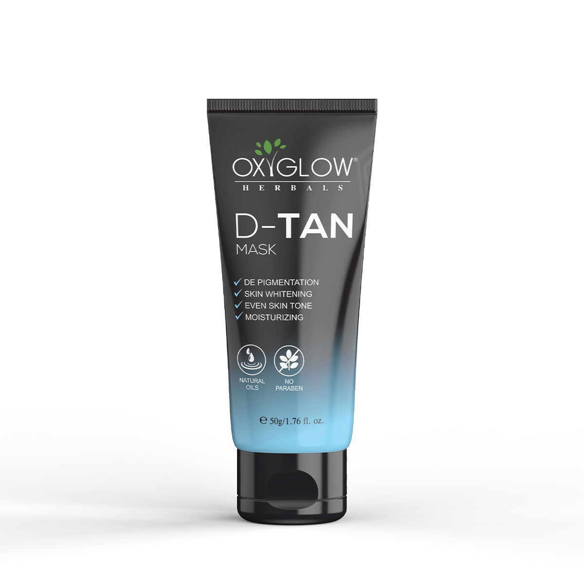 OxyGlow Herbals D-Tan Mask 50ml | Moisturizing & Even Skin Tone | Skin Whitening | Fight Pigmentation | Anti Ageing