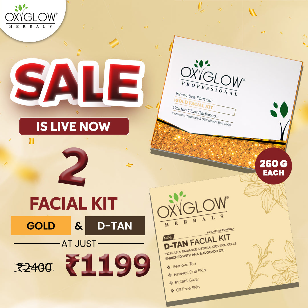 Gold Facial Kit 260 Gm + D-Tan Facial Kit 260 Gm
