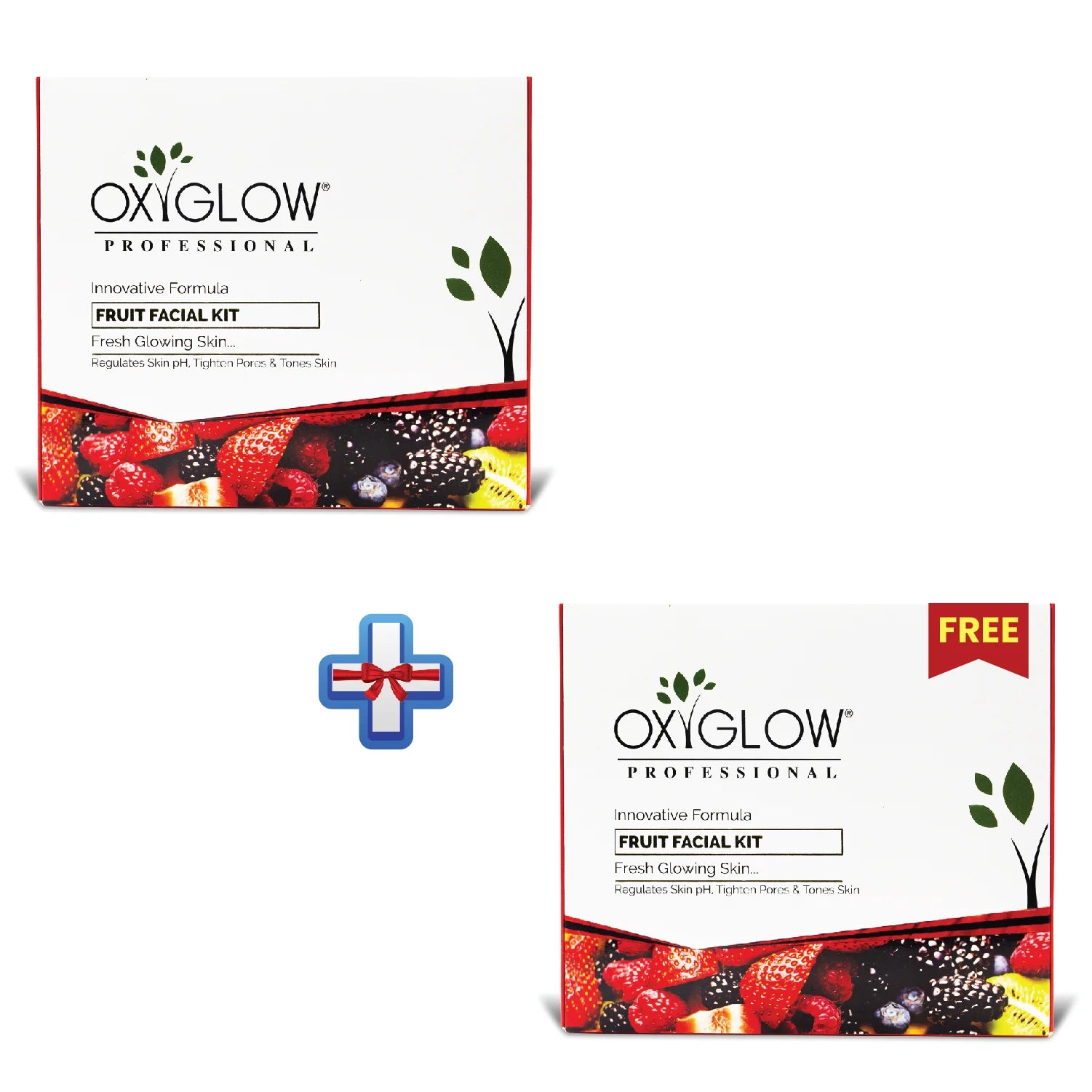 OxyGlow Herbals Fruit Facial Kit-Buy1Get1