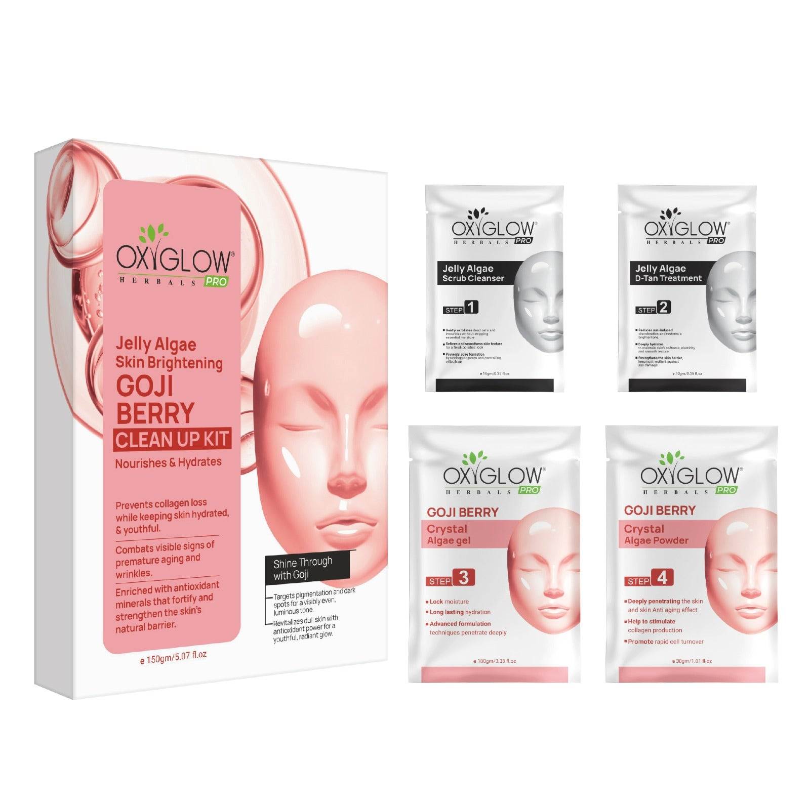 Jelly Algae Goji Berry Clean Up Kit