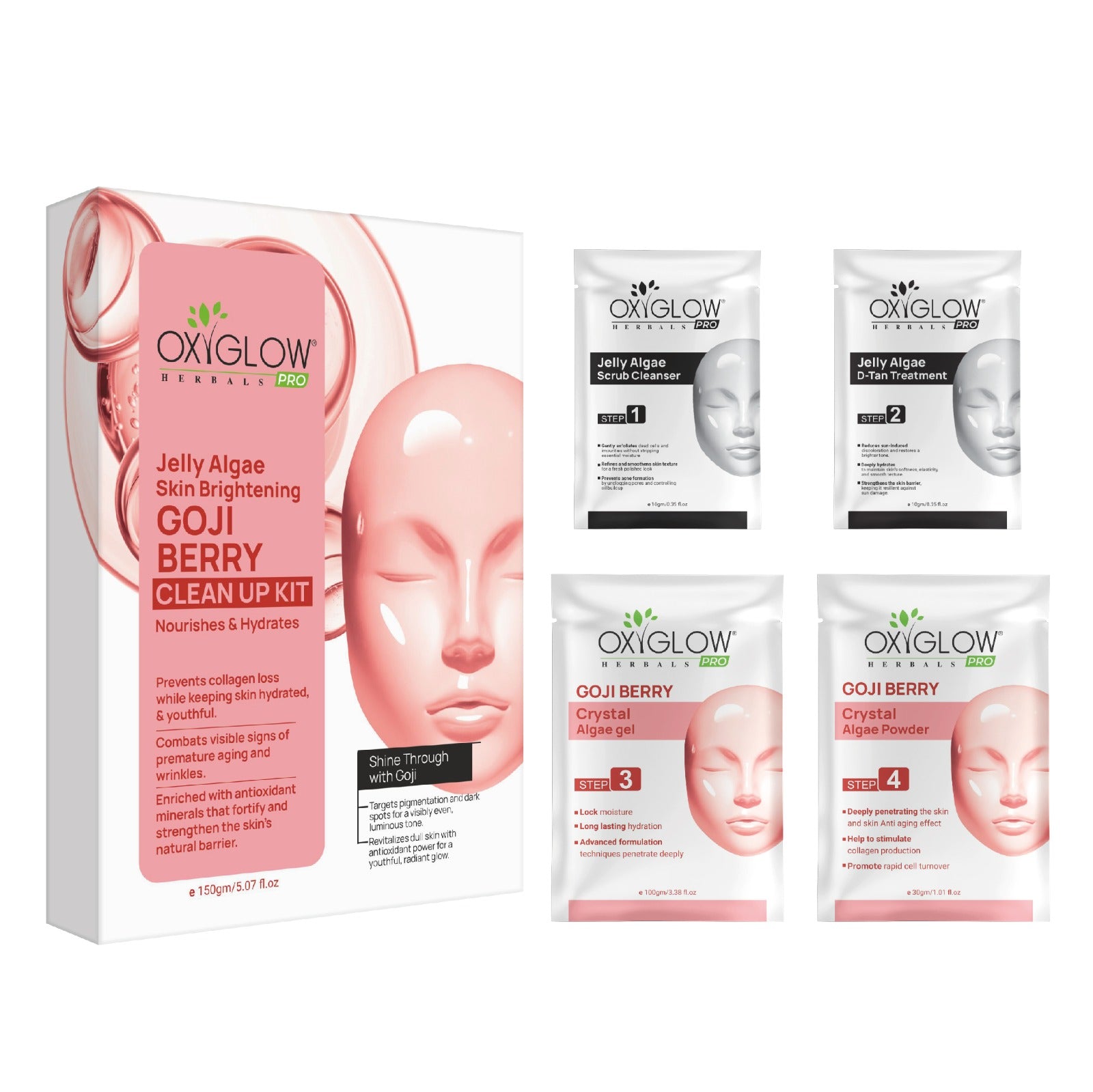 Jelly Algae Goji Berry Clean Up Kit