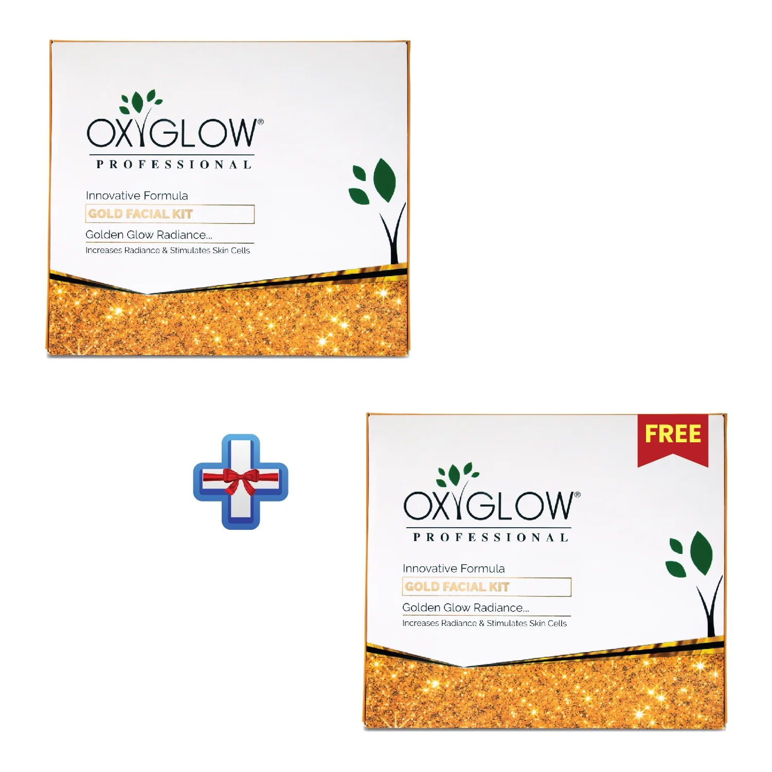 OxyGlow Herbals Gold Facial Kit-Buy1Get1