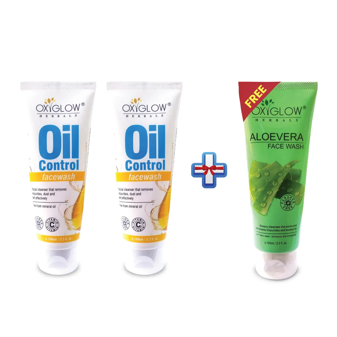 Oil Control Face Wash + Aloe Vera Face Wash