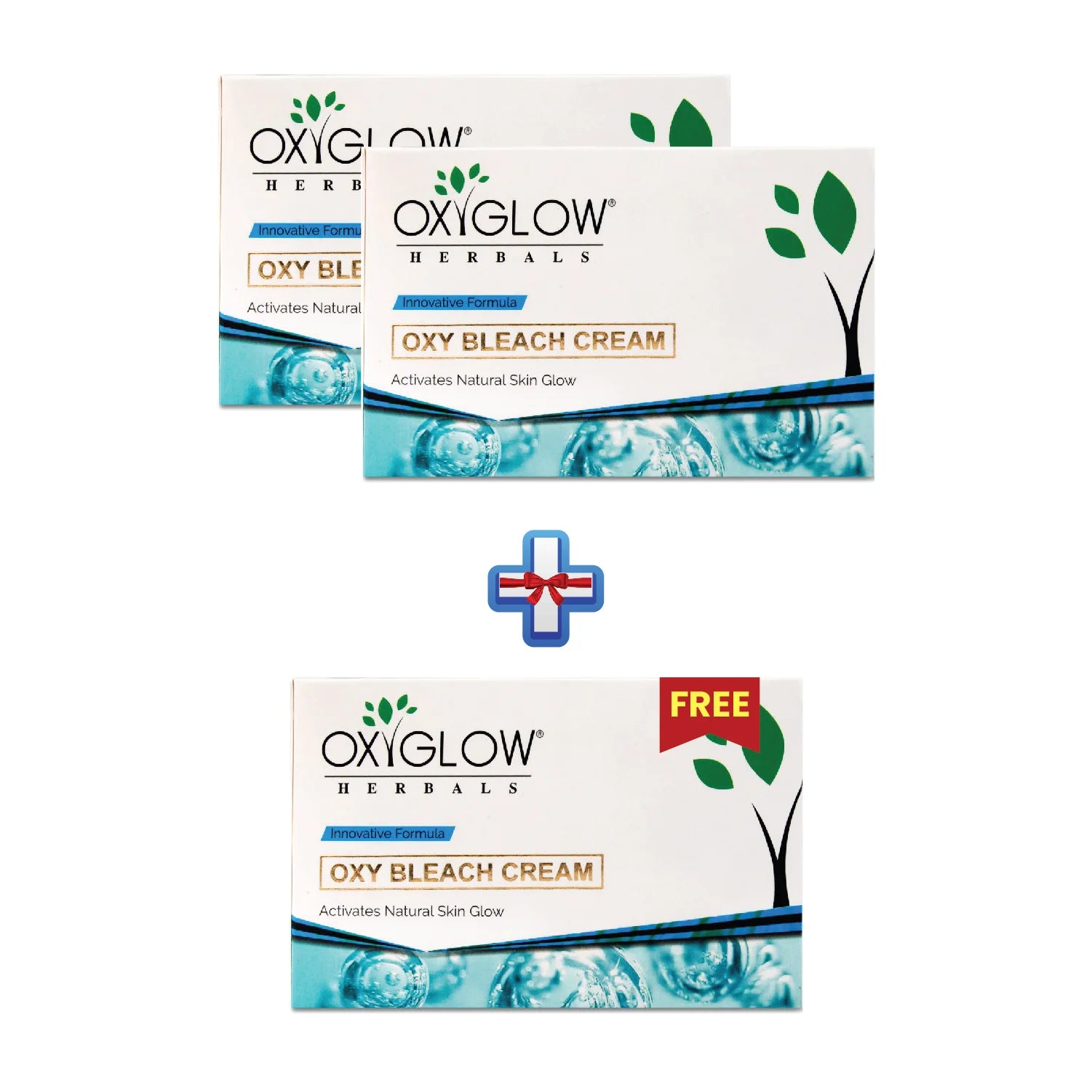 OxyGlow Herbals Oxy Bleach Cream-Buy2Get1
