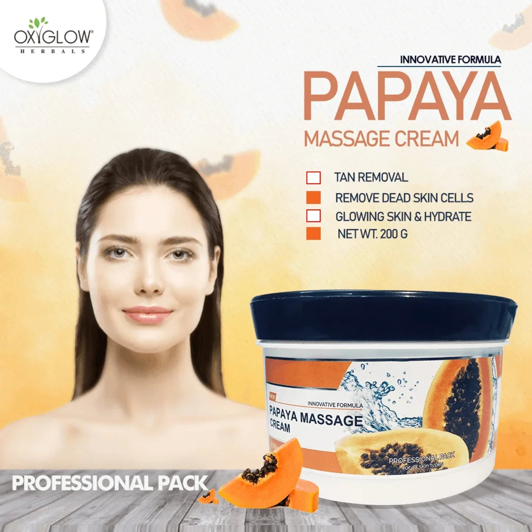 Papaya Massage Cream - Remove Tan & Dead Skin Cells