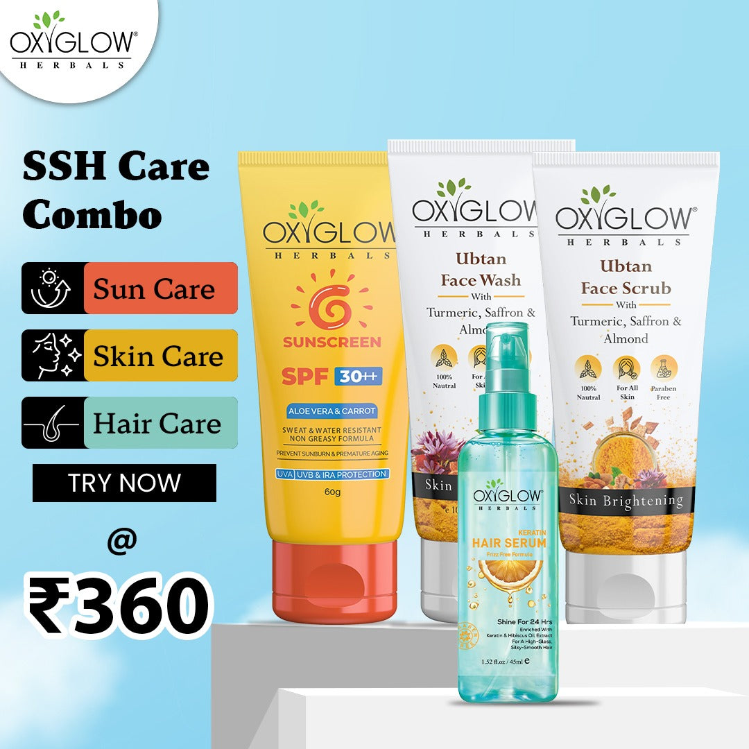 SSH (Skin Care, Sun Care, Hair Care) Combo