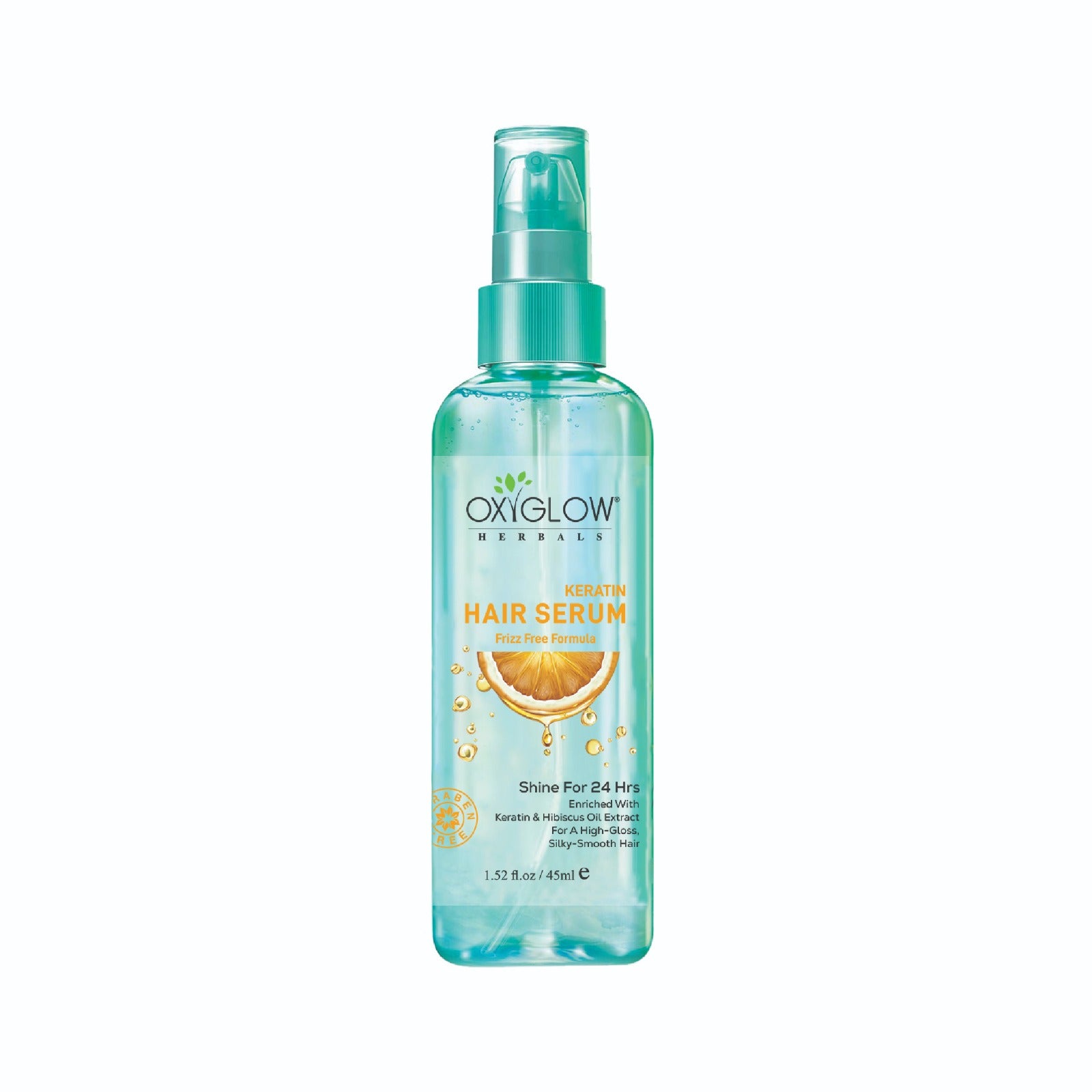 OxyGlow Herbals Keratin Hair Serum | Enriched with Keratin | Silky Smooth Hair