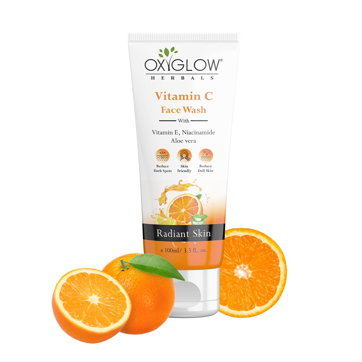 Vitamin C Facewash with Vitamin E, Niacinamide &  Aloe Vera 100ml