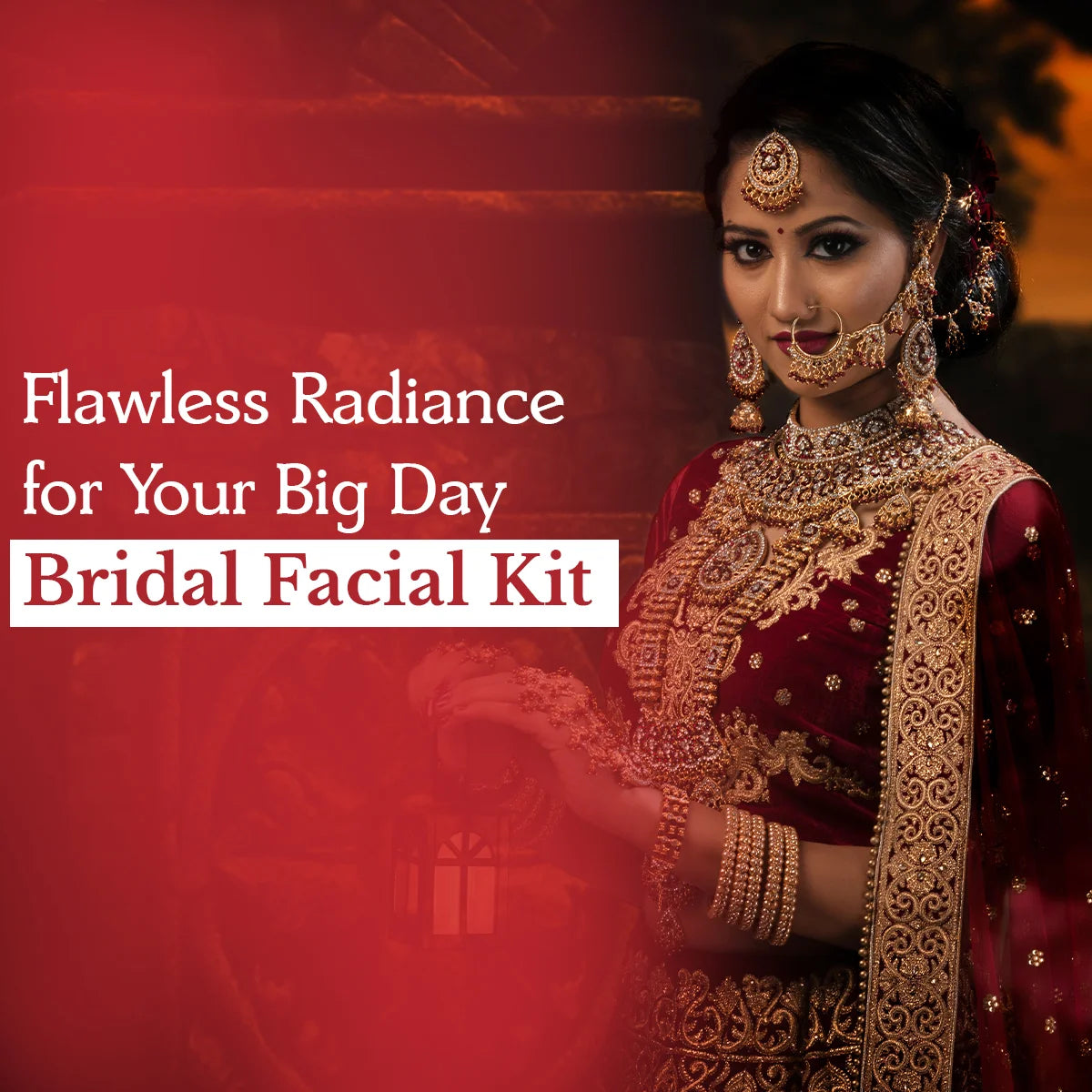 OxyGlow Herbals Bridal Facial Kit for Women | Glowing & Shining Skin | Enhances Natural Glow | Suitable for All Skin
