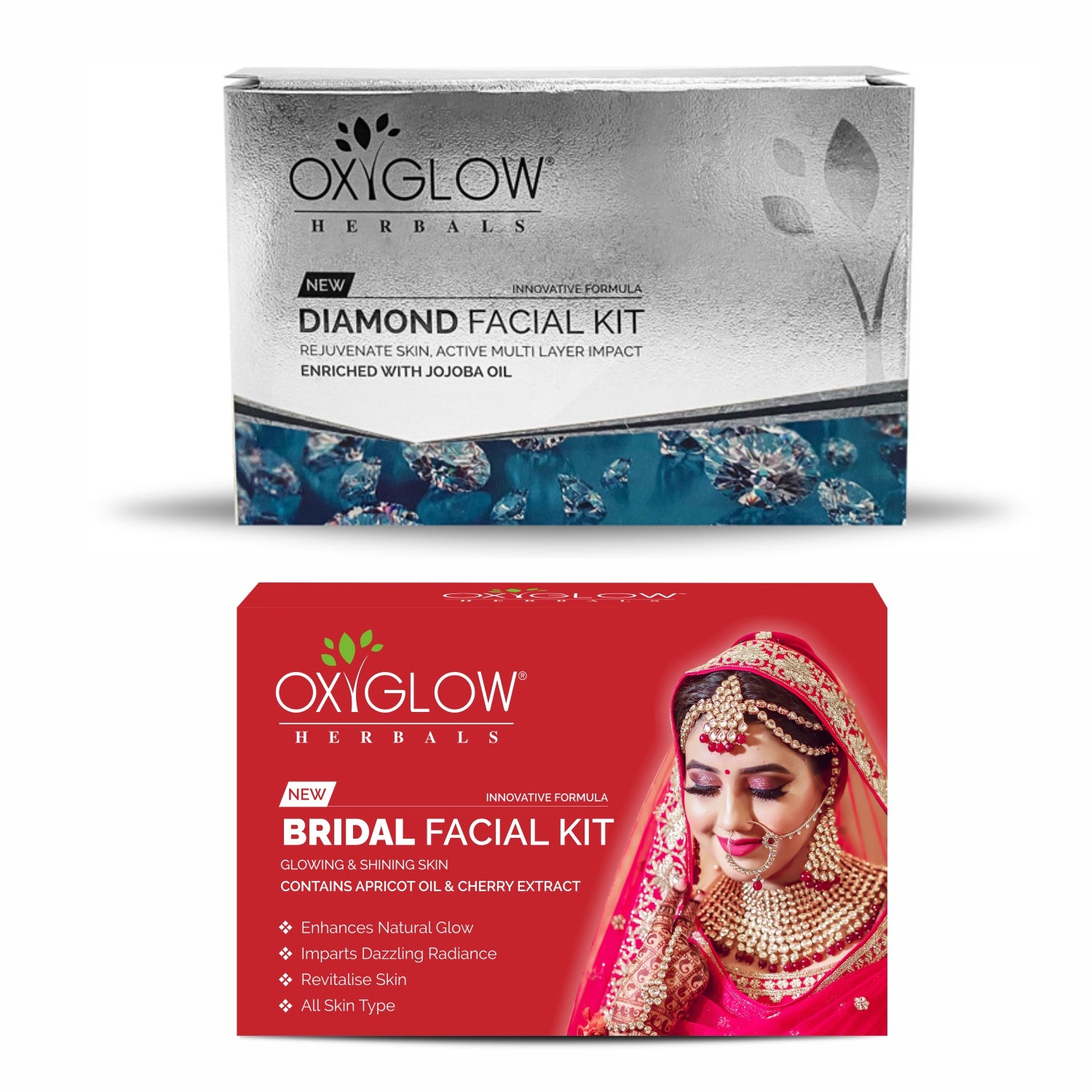 Diamond Facial Kit 50 Gm + Bridal Facial Kit 53 Gm