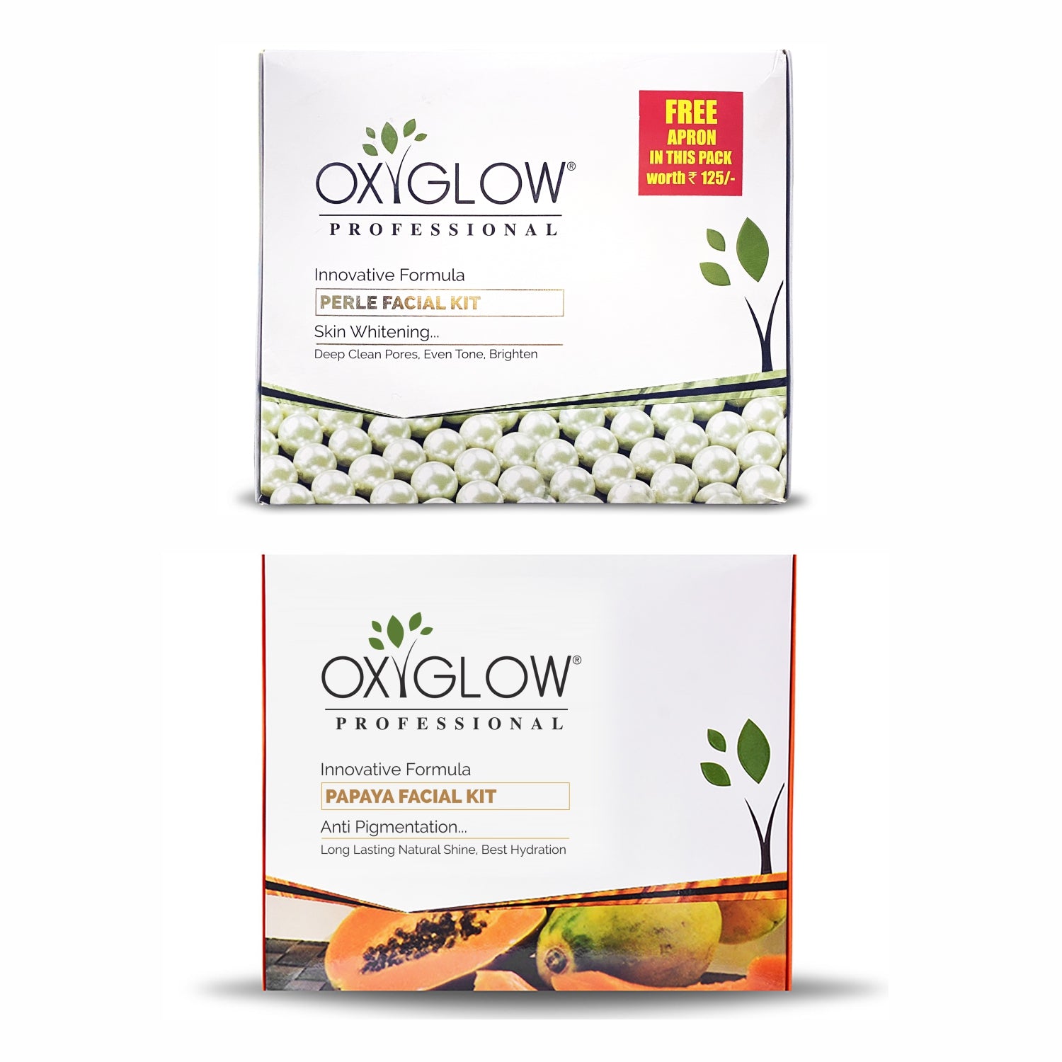Pearl Facial Kit 260 Gm + Papaya Facial Kit 260 Gm