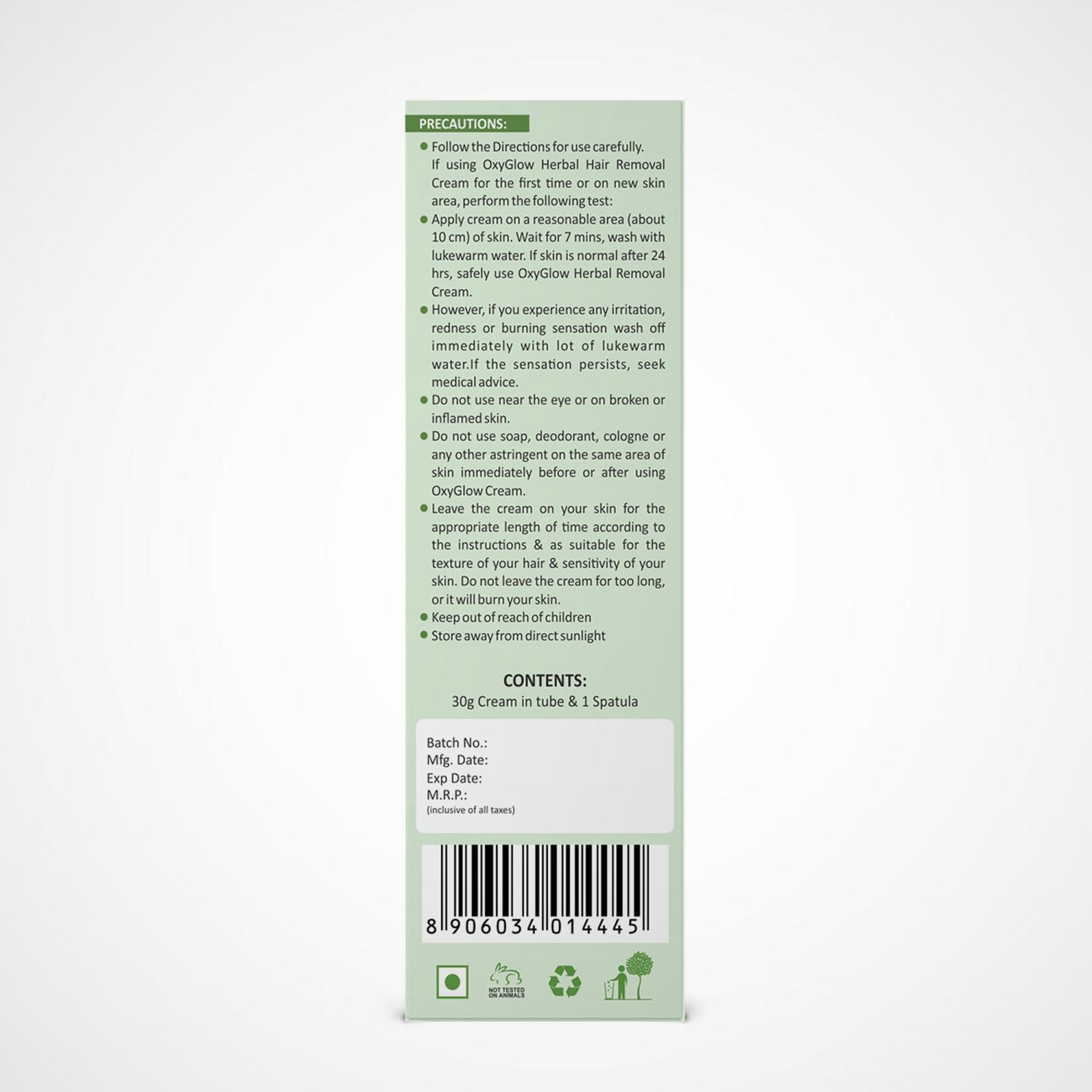 Lemon & Avocado Hair Removal Cream