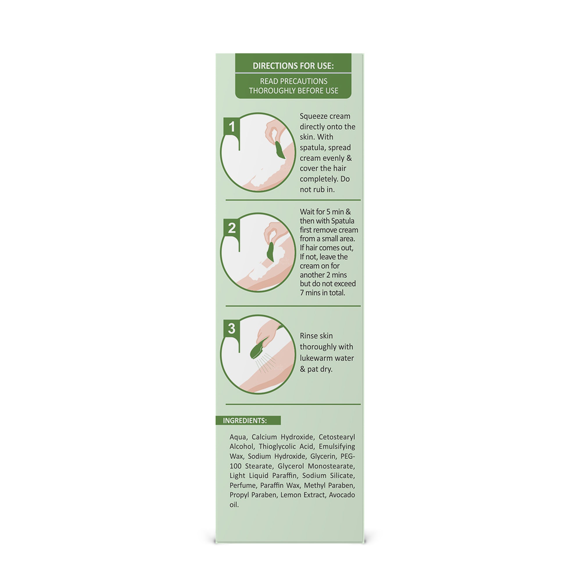 Lemon & Avocado Hair Removal Cream