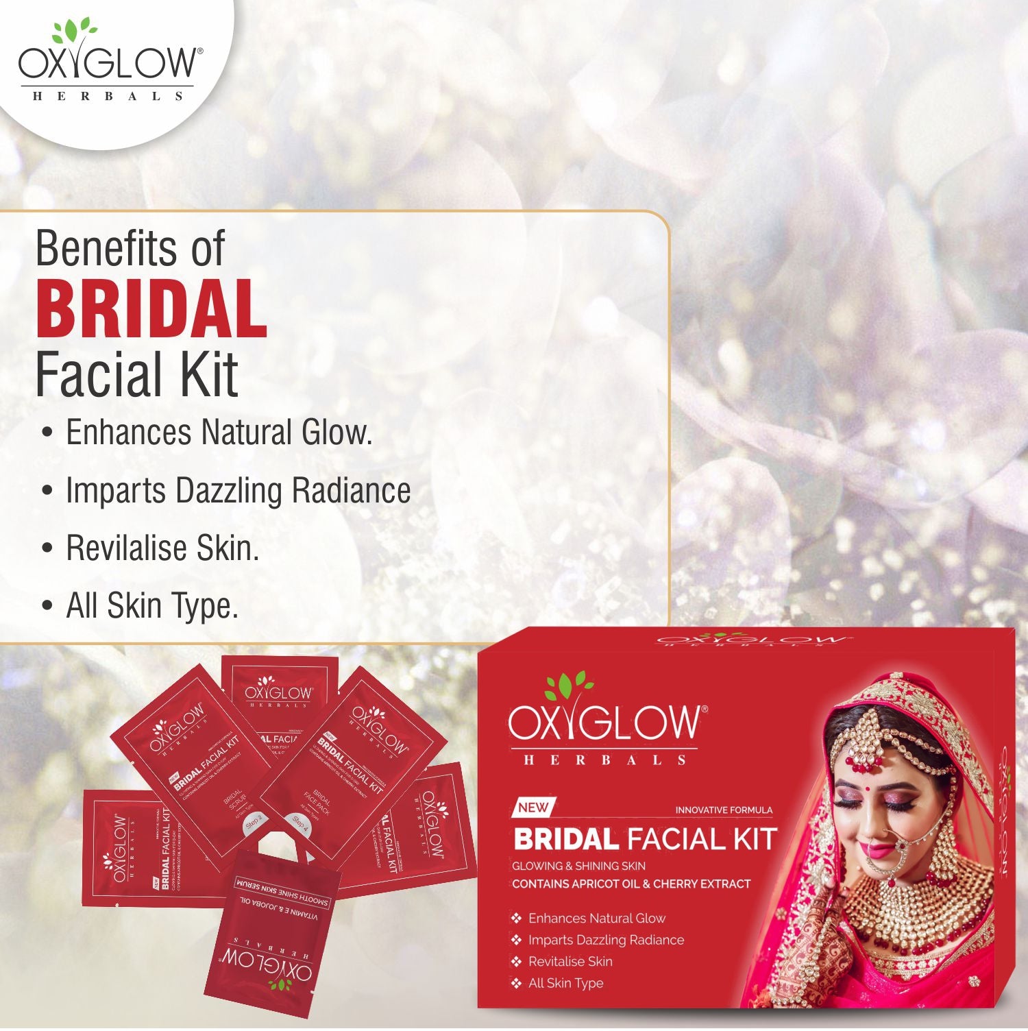 OxyGlow Herbals Bridal Kit- Benefits