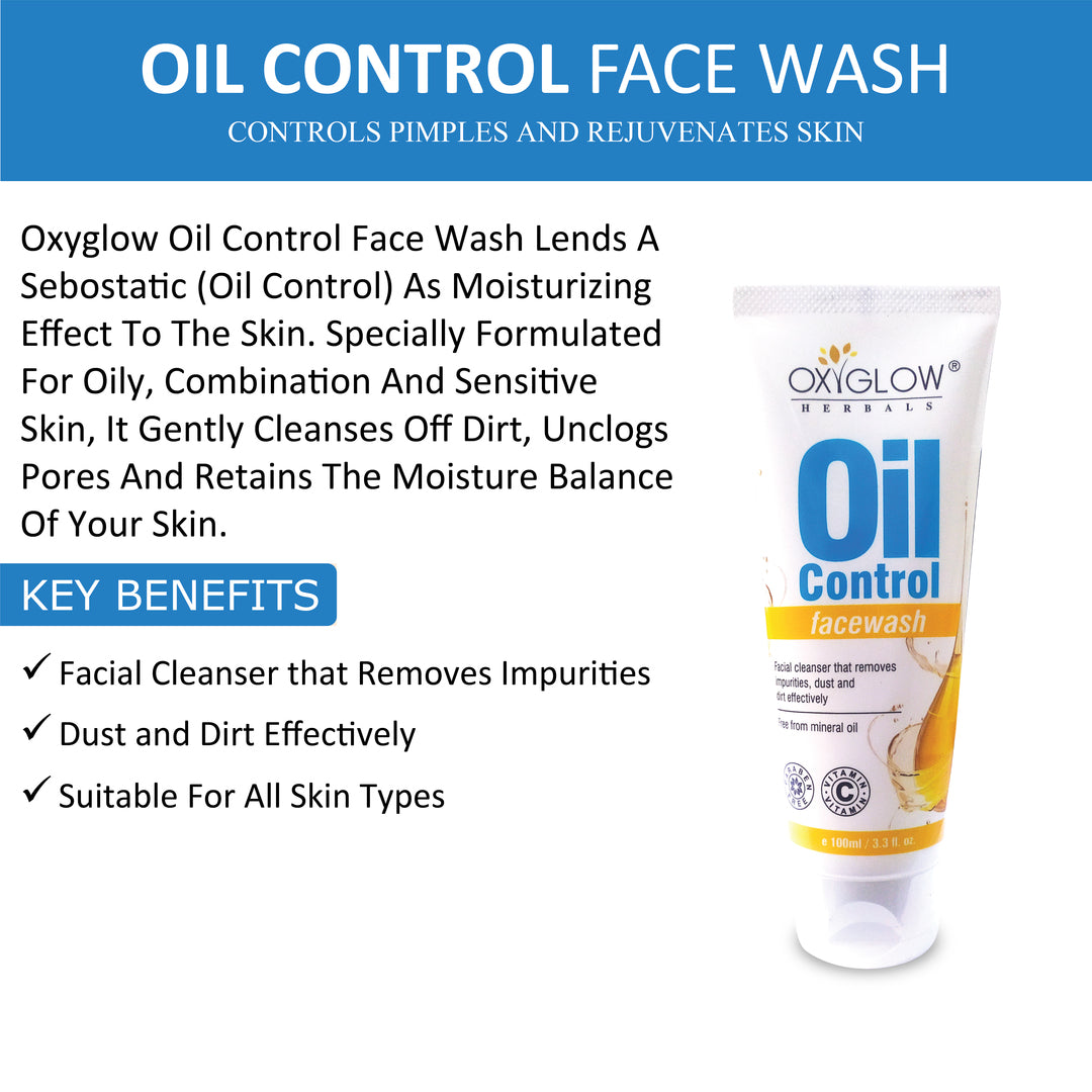 Charcoal Face Wash + Oil Control Face Wash
