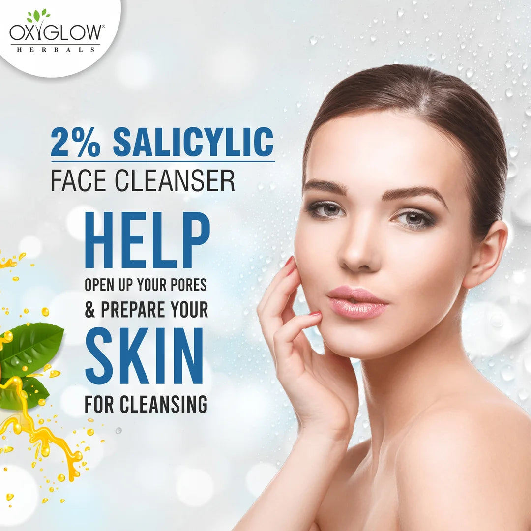 OxyGlow Herbals 2% Salicylic Face Cleanser 100ml