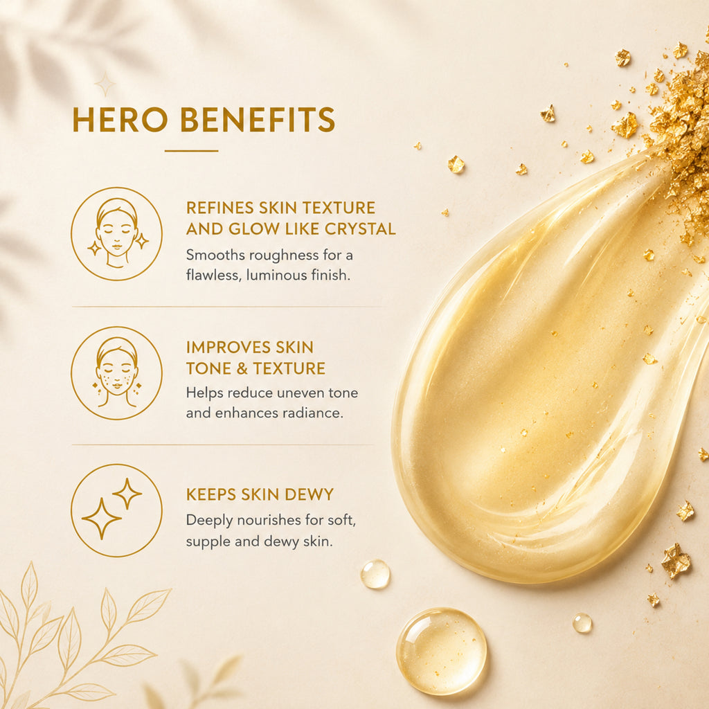 Golden Veil Bleach Cream | Increases Radiance