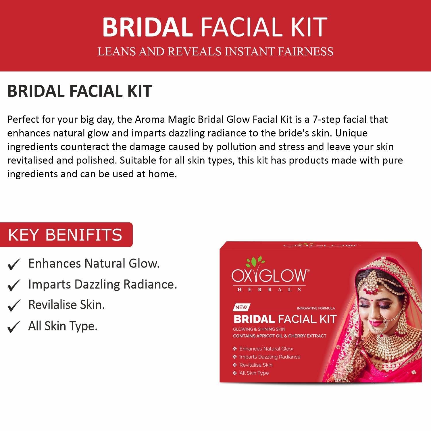 Gold Facial Kit 50 Gm + Bridal Facial Kit 53 Gm