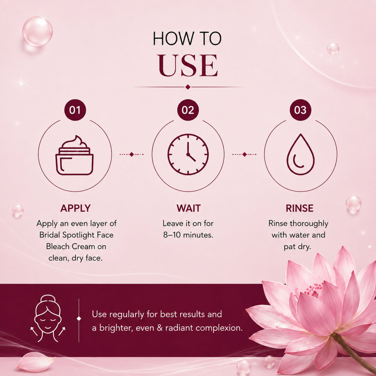 Bridal Spotlight Bleach Cream | Bridal Glow & Radiance