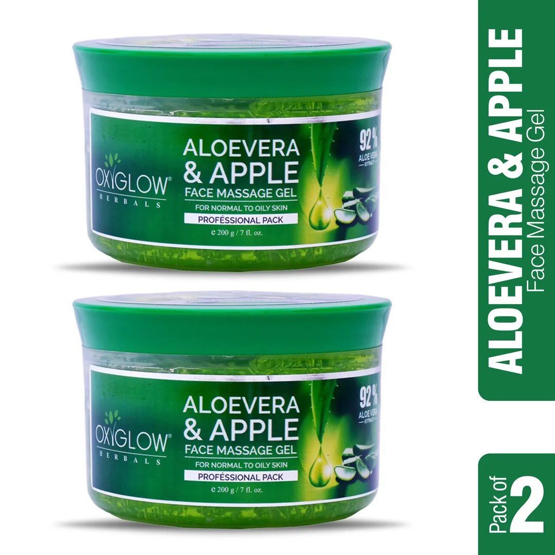 Aloe Vera & Apple Face Massage Gel for Normal to Oily Skin
