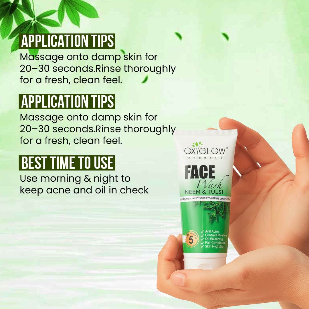 Neem Tulsi Face Wash - 100ml