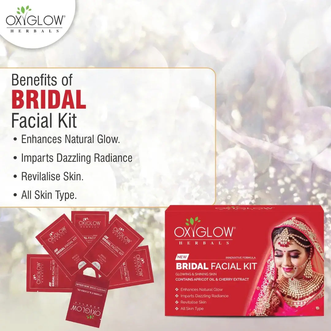 OxyGlow Herbals Bridal Facial Kit-benefits