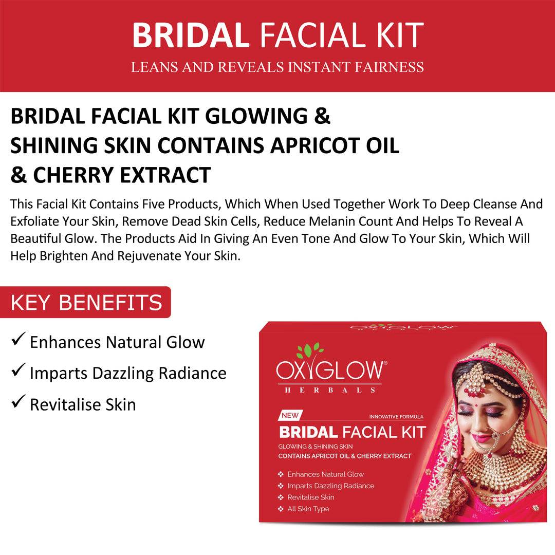 OxyGlow Herbals Bridal Facial Kit-key benefits-3