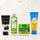 Charcoal Facewash + Aloe Vera Gel + Cucumber Toner + SPF 50 Cream