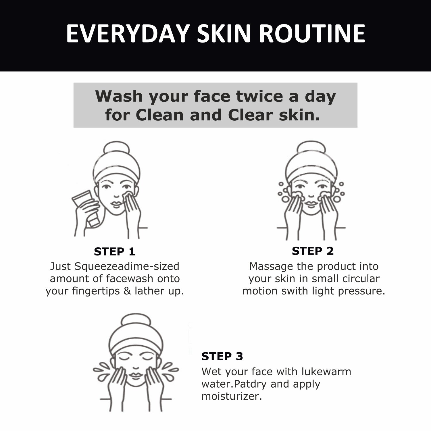 Charcoal Face Wash + Deep Cleansing Milk Moisturizer 120ml