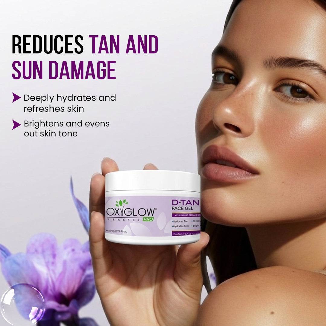 D-Tan Face Gel Pro | Reduces Tan