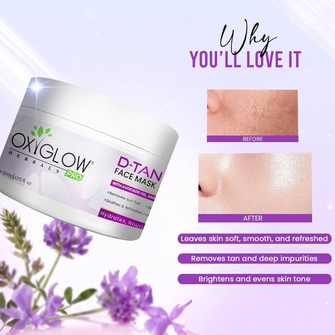 D-Tan Face Mask Pro | Remove Sun Tan