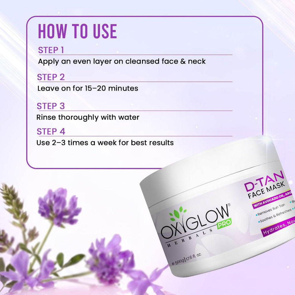 D-Tan Face Mask Pro | Remove Sun Tan