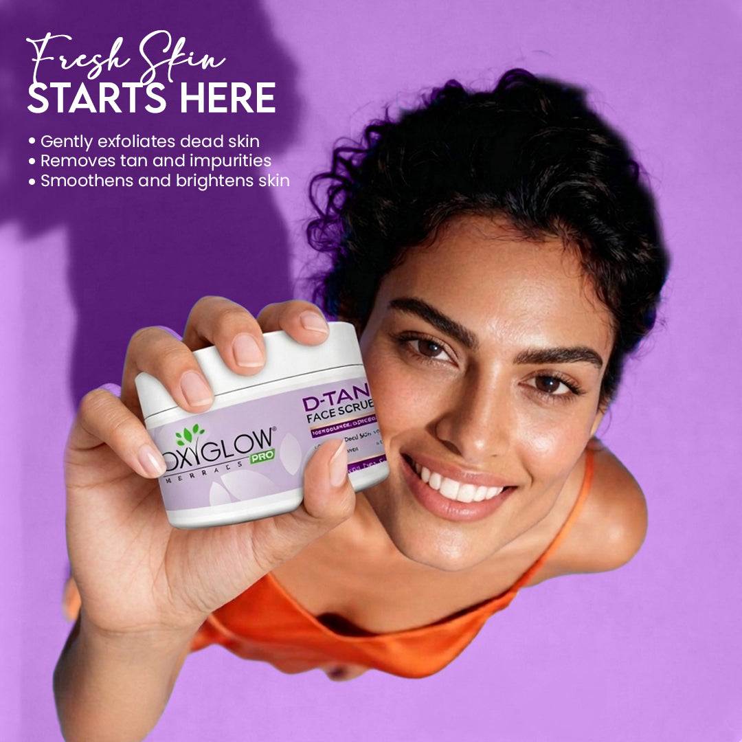 D-Tan Face Scrub Pro | Exfoliate Dead Skin