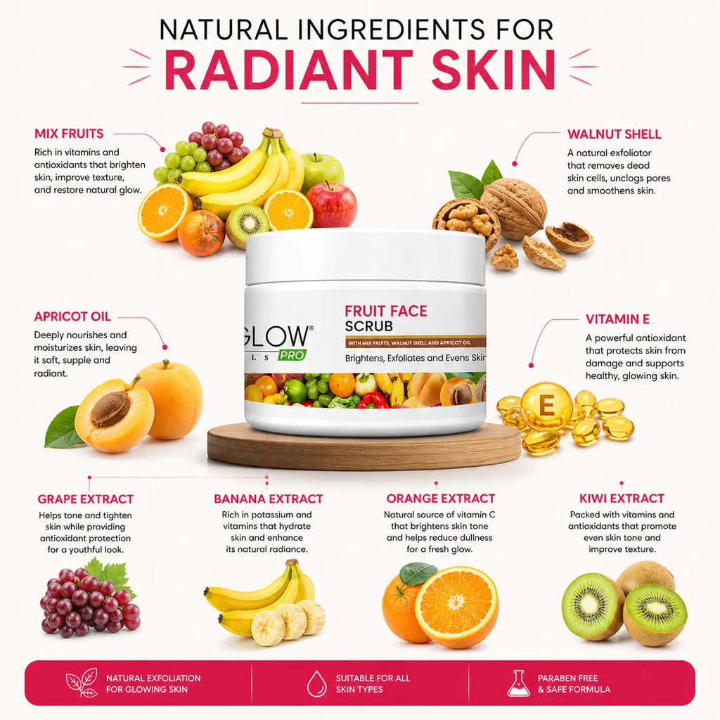 Fruit Face Scrub Pro | Even Skin Tone