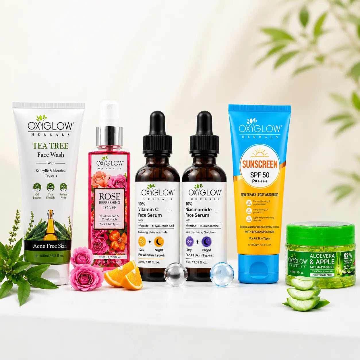 OxyGlow Glass Skin Combo | 7 Day Challange Kit