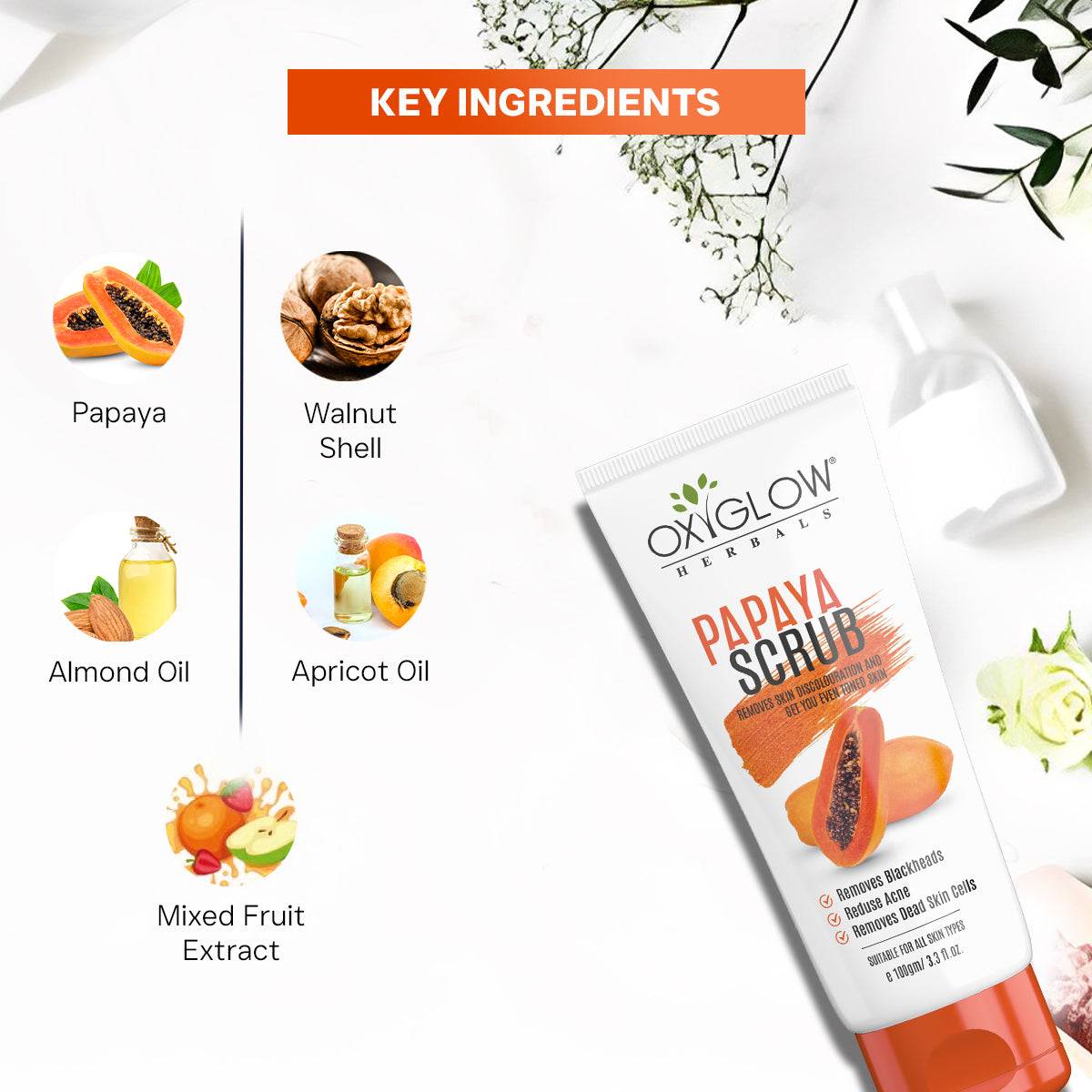 Papaya Scrub | Removes Dead Skin Cells