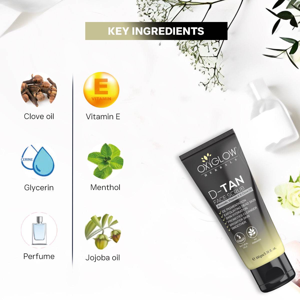 D-Tan Scrub | Exfoliating Dead Skin