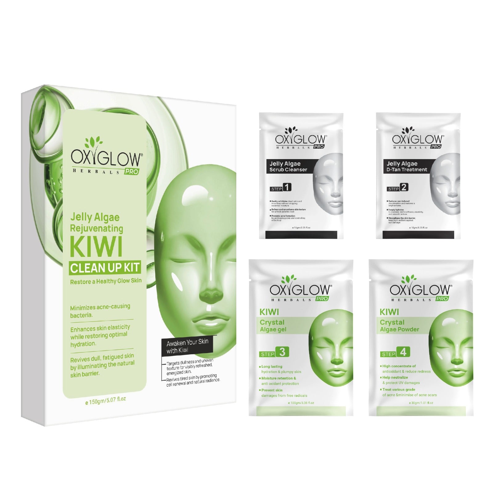 Jelly Algae Kiwi Clean Up Kit