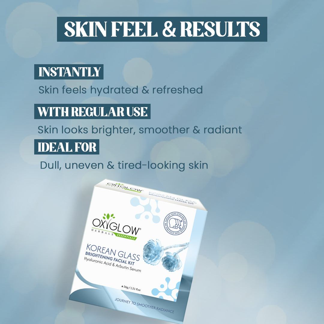 Korean Glass Brightening Facial Kit