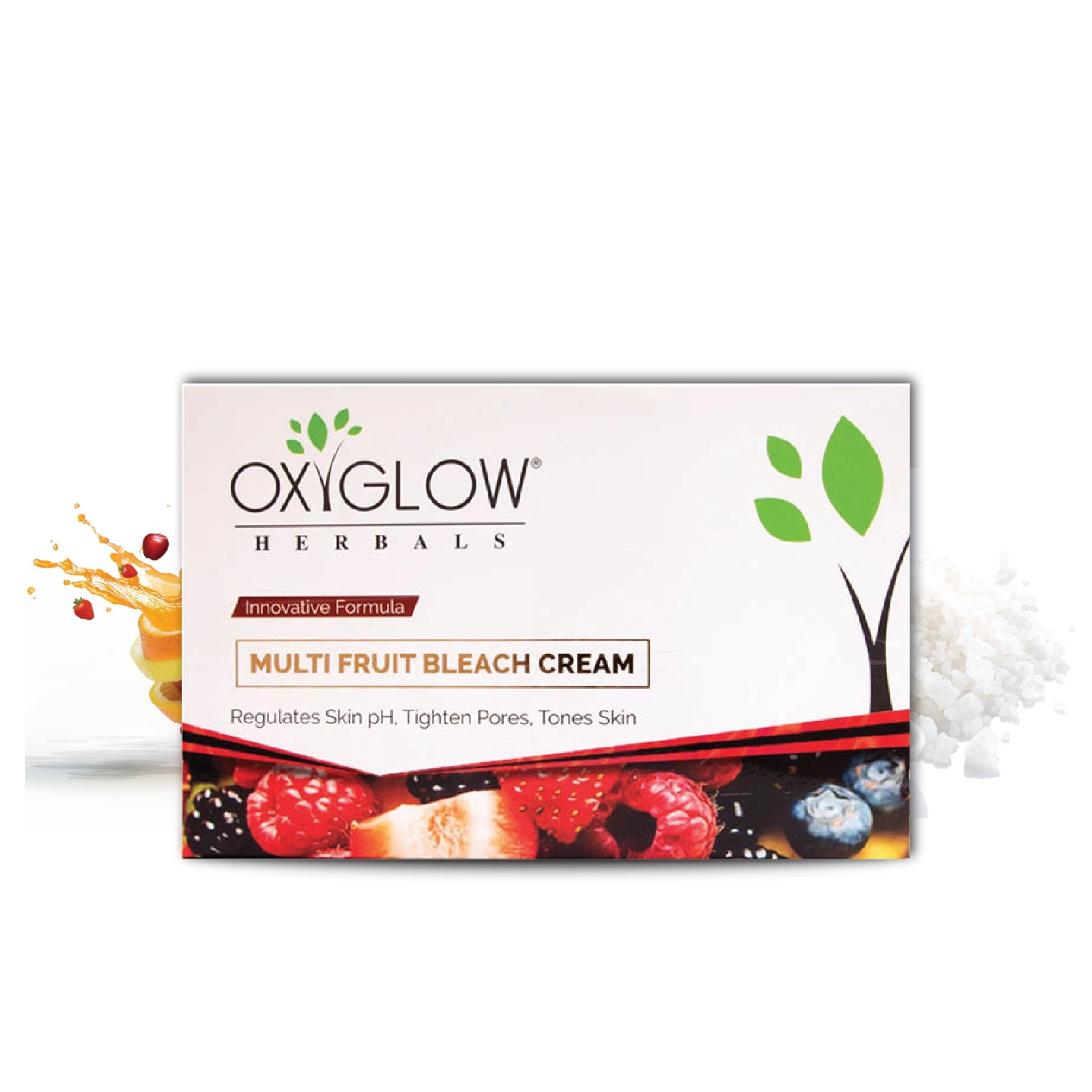 Oxyglow Herbals Multi Fruit Bleach Cream