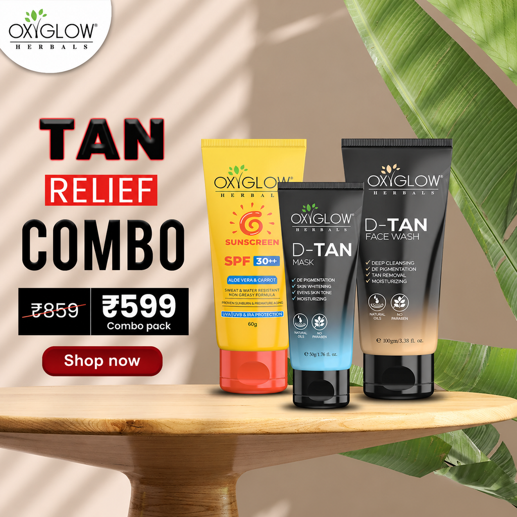 Sunscreen SPF 30 + DeTan Facewash  + DeTan Mask