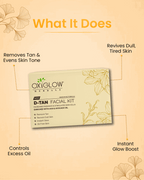 OxyGlow Herbals D-tan Facial Kit How it works