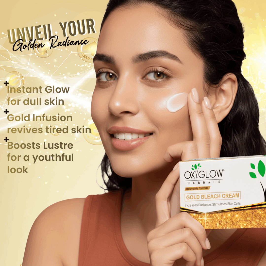 OxyGlow Herbals Gold Bleach Cream Glow