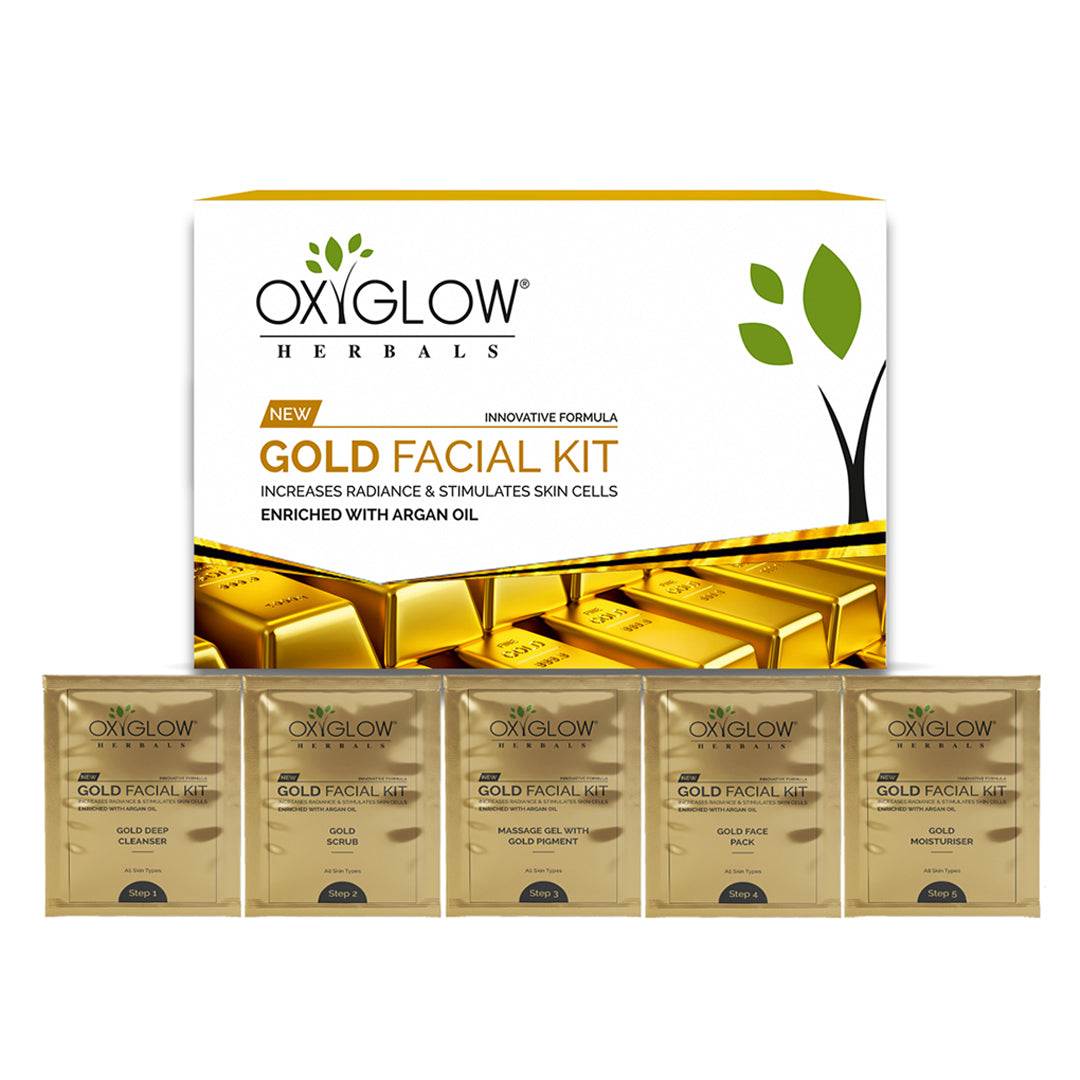 OxyGlow Herbals Gold Facial Kit 50gm