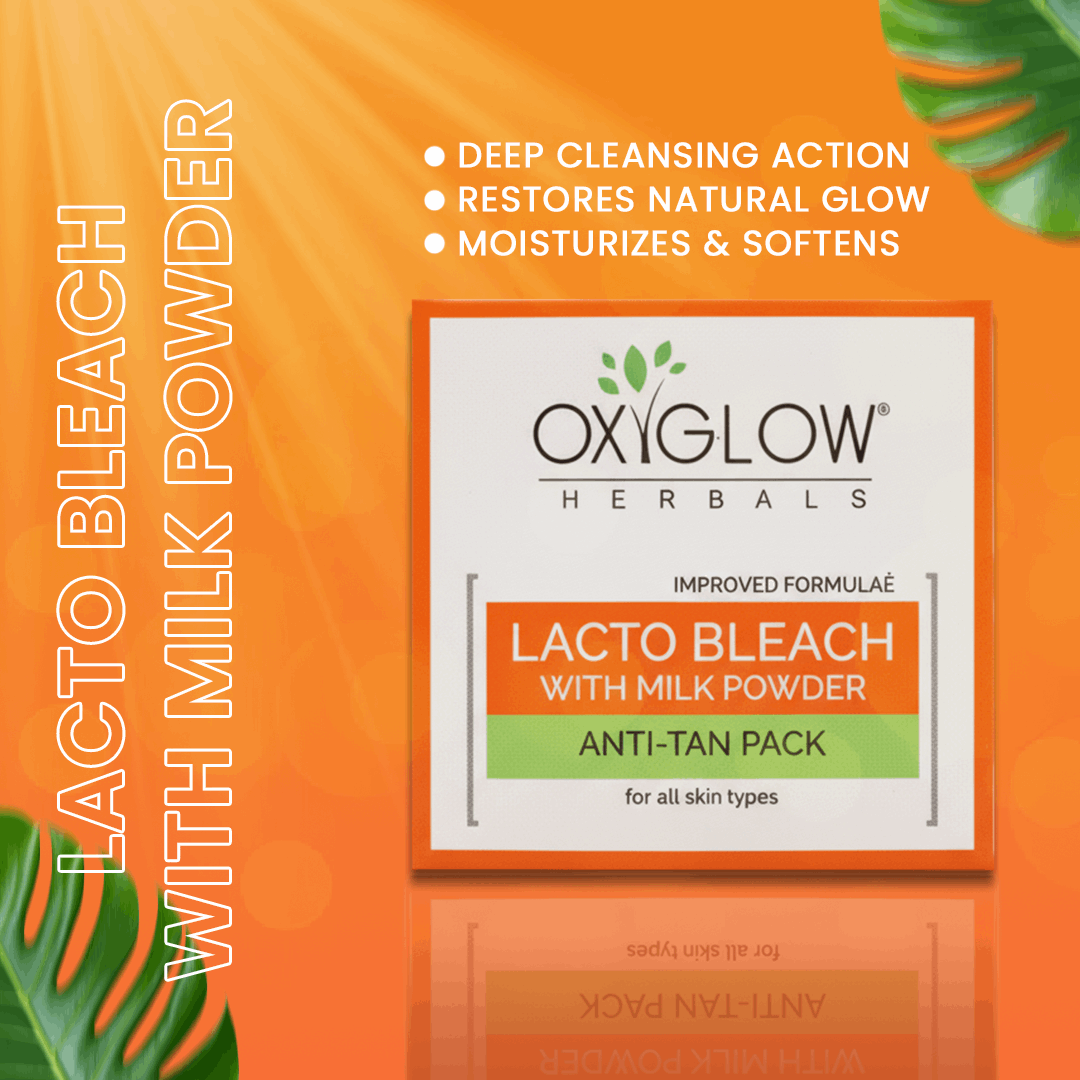 OxyGlow Herbals Lacto Bleach Cream benefits