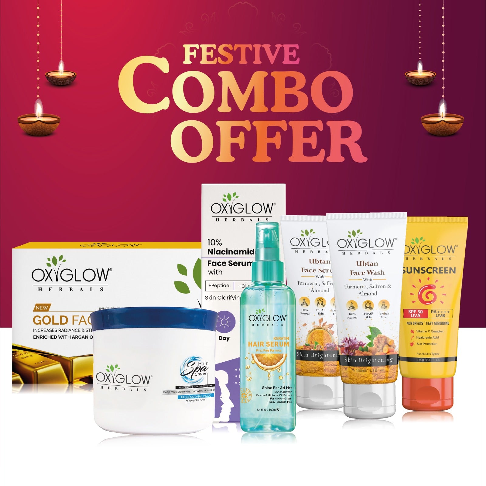 OxyGlow Herbals Diwali Super Combo