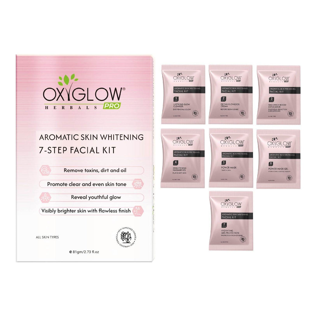 Aromatic Skin Whitening 7 Step Facial Kit | Pack of 5