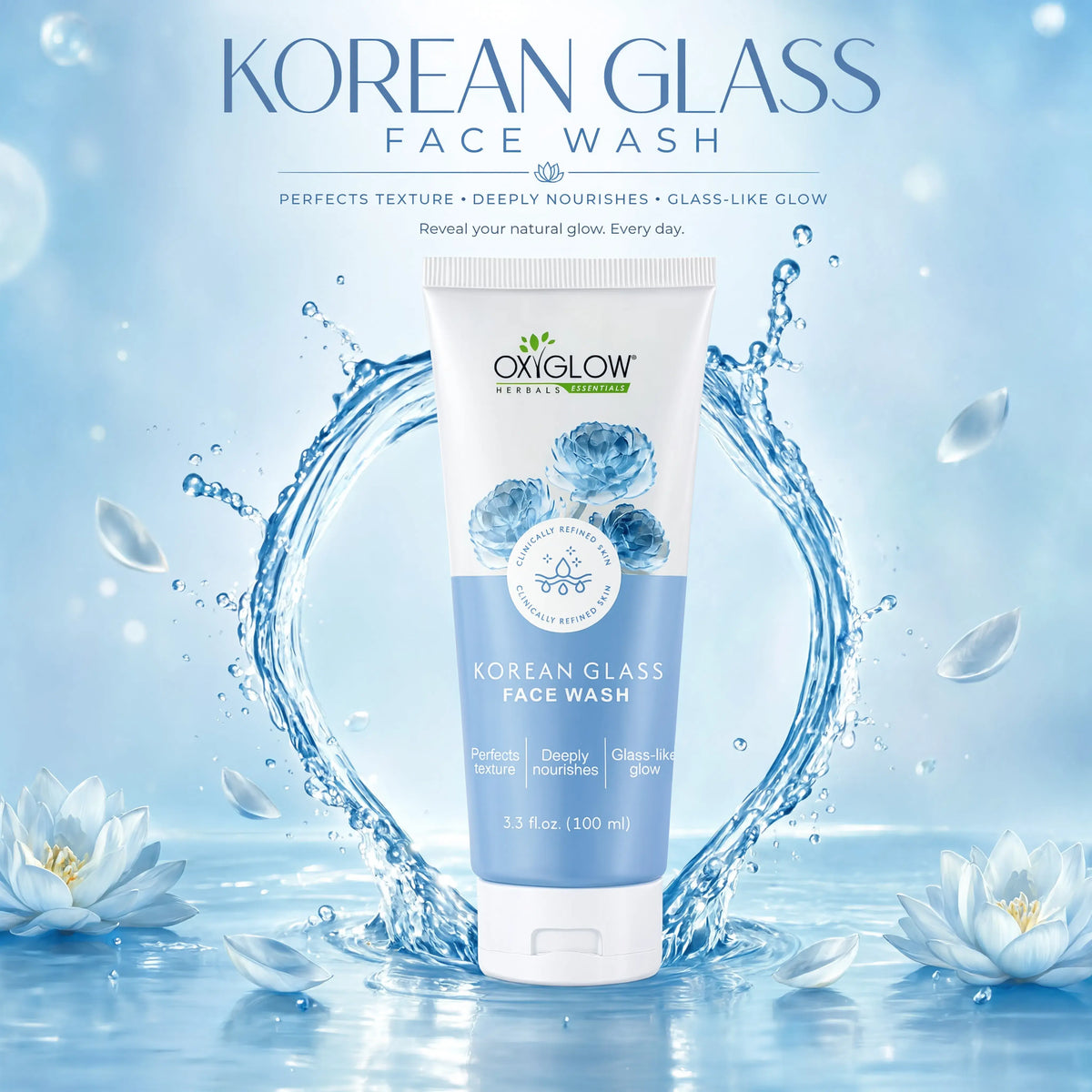 Korean Glass Face Wash | Glass Skin Glow