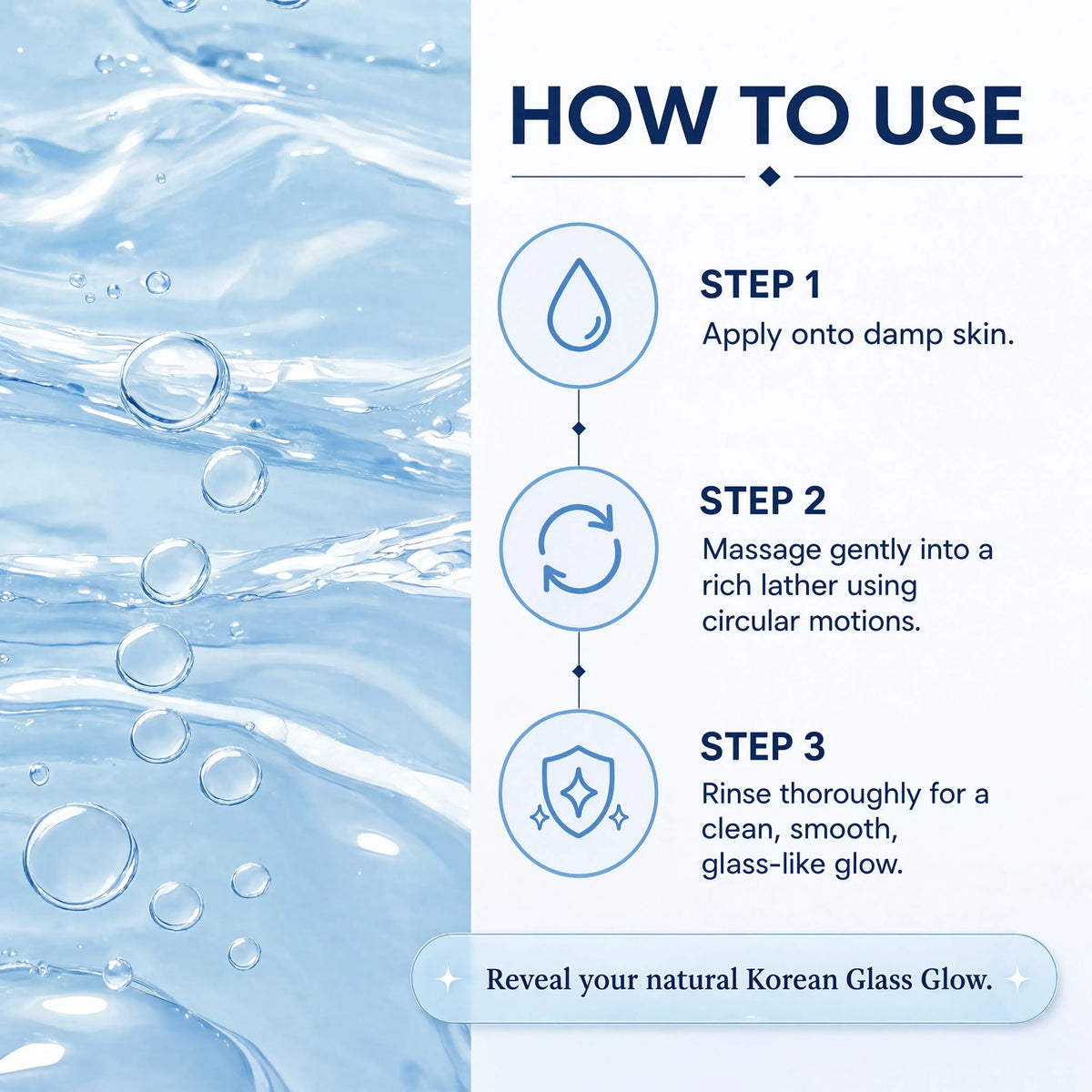 Korean Glass Face Wash | Glass Skin Glow
