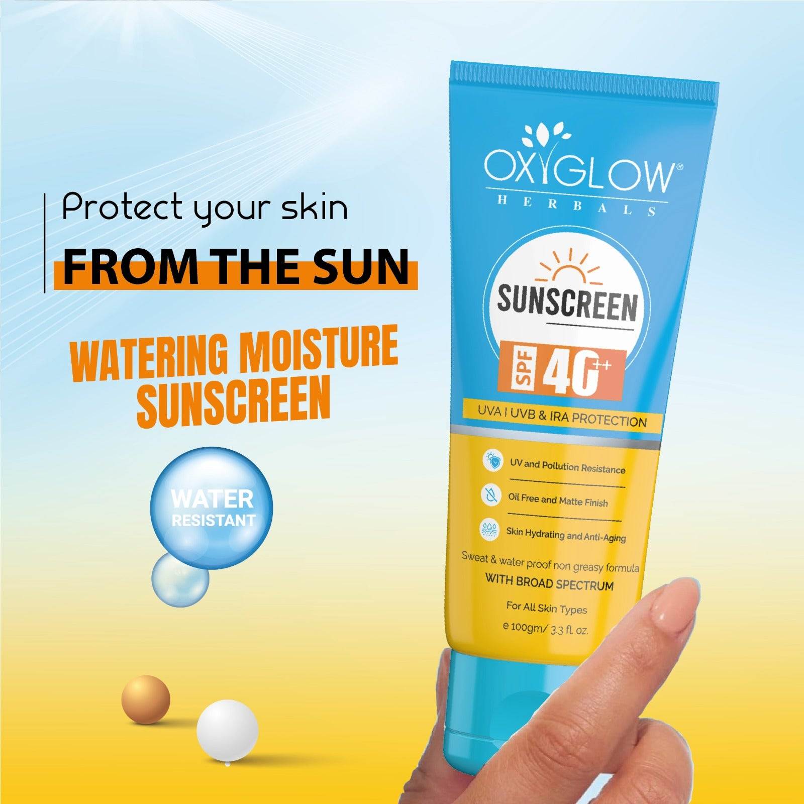Suncreen SPF 40++